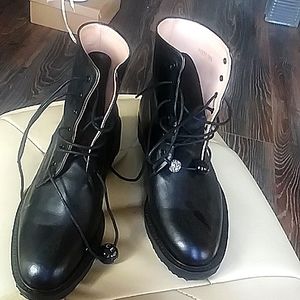 Dear Frances womens vegan combat boot